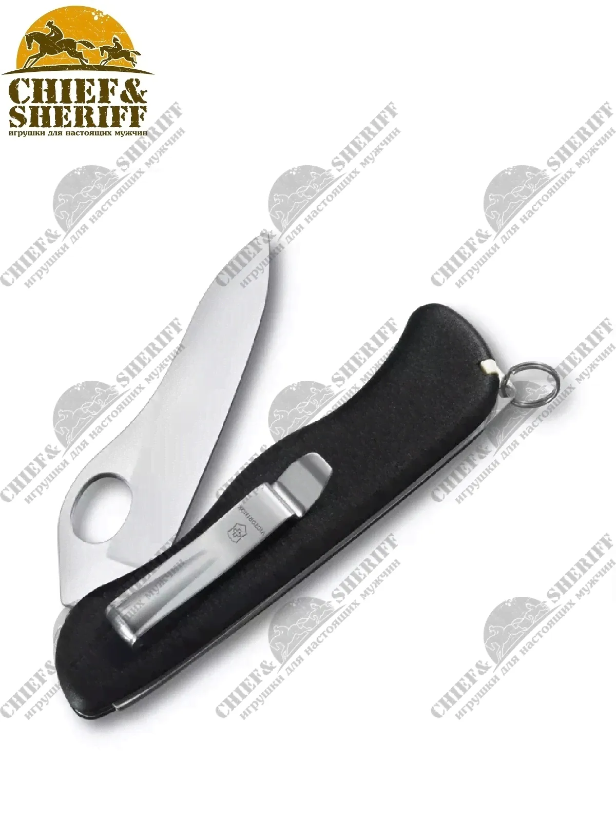 Складной нож Victorinox Sentinel One Clip, 111 мм, 5 функций, с фиксатором лезвия 0.8416.M3, купить в интернет-магазине с доставкой по Москве и России-4