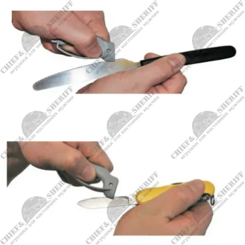 Точилка для ножей Victorinox 7.8714 карманная Sharpy, серый 7.8714, купить в интернет-магазине с доставкой по Москве и России-1