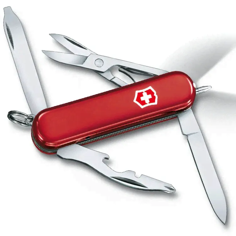 Нож-брелок Victorinox Classic Midnite Manager Red 58мм-1