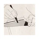 Подарочная точилка для ножей VICTORINOX, карманная, универсальная, в блистере, 4.3323