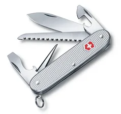 Нож VICTORINOX Farmer Alox многофункциональный серебристый