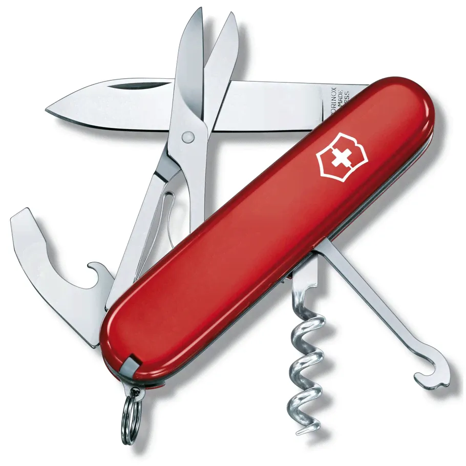 Нож перочинный Victorinox Compact - Красный (1.3405)-0