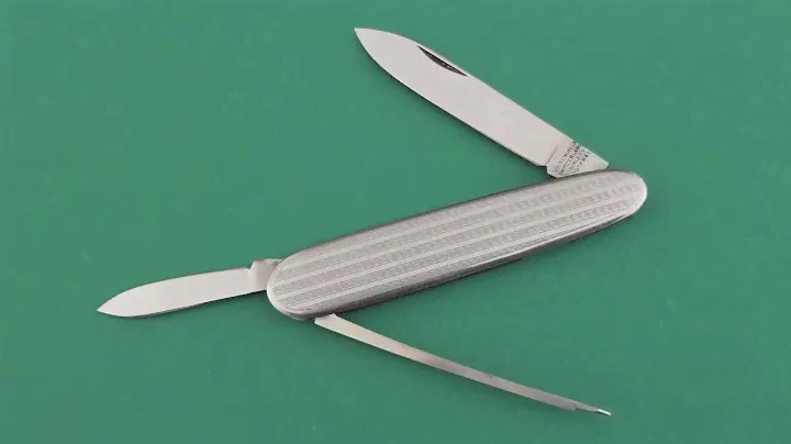 Victorinox Victoria Accountant Stainless Steel Swiss Army Knife 1943 - 1970