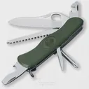 Victorinox Military Green One Hand, серрейторное лезвие (0.8461.MW4DE)