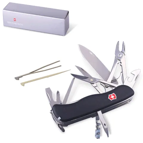 Нож Victorinox Workchamp черный, 0.9064.3-0