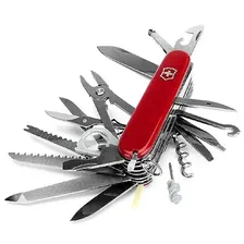 Мультитул Swiss Army Original Knife, Swisschamp, Red, Victorinox 53501, New In Box