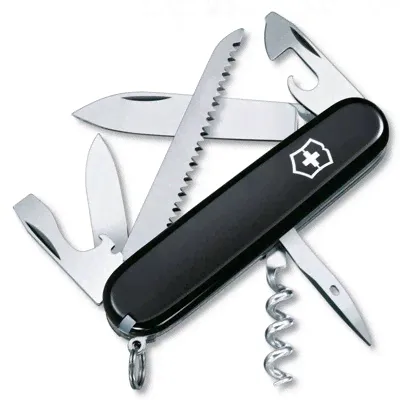 Нож перочинный Victorinox Camper черный-0