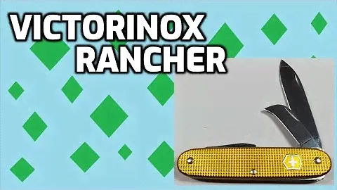 Victorinox Pioneer Rancher 93mm Swiss Army Knife Unboxing and Review (Bugnard Gold Alox)