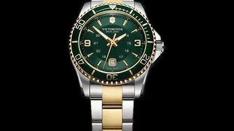 Victorinox Maverick Large in Green, 43 mm - 241605 #victorinoxwatch #victorinox #maverick #watch