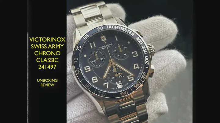 Victorinox Swiss Army Chrono Classic Chronograph 241497 Watch | Review Valjoux Relogios