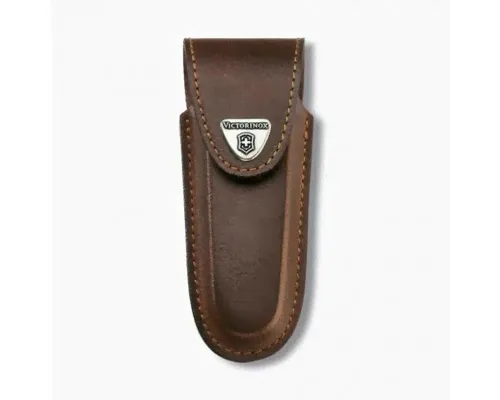Купить Чехол из нат.кожи Victorinox Leather Belt Pouch (4.0537) с застежкой коричневый от 1890 р. товаров для охоты и рыбалки-0
