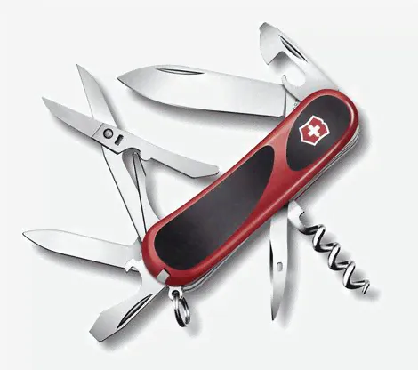 Нож Victorinox EvoGrip, 85mm, 14 функций (2.3903.C)-0