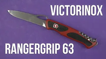Распаковка Victorinox RangerGrip 63 0.9523.MC