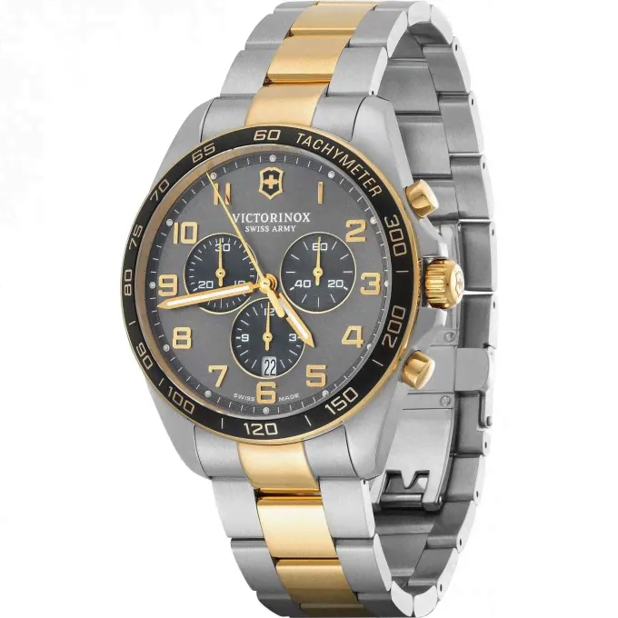 Швейцарские наручные часы с хронографом VICTORINOX FIELDFORCE CHRONO 241902-2