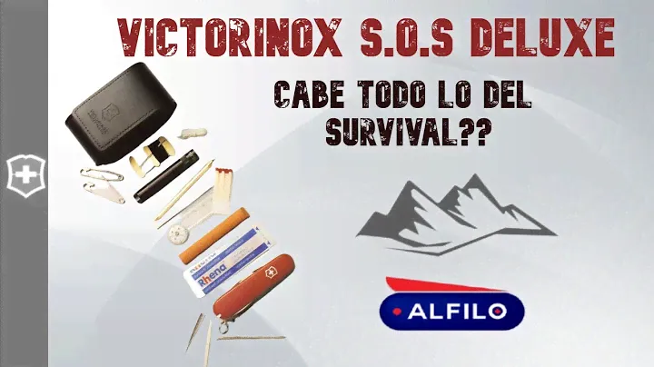 VICTORINOX S.O.S DELUXE RARO, LAS DOS CONFIGURACIONES