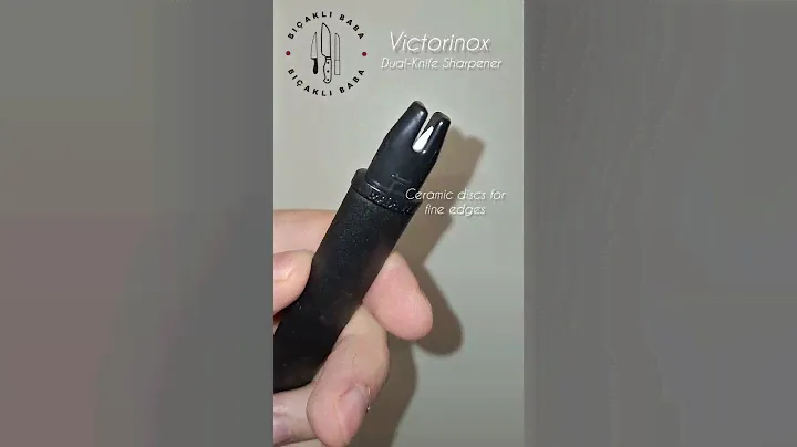 Victorinox Dual-Knife Sharpener #victorinox #sharp #sharpening #edc #knives #bushcraft #bicaklibaba