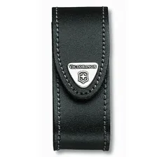 victorinox Swiss Army Knife 2-4 Layer Leather Sheath Pouch Black