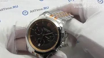 Обзор. Швейцарские наручные часы Victorinox 249116 с хронографом
