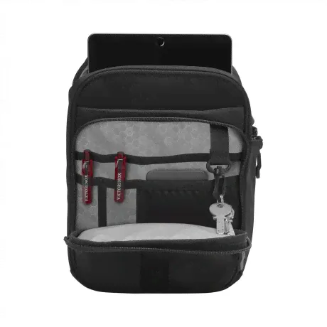 Сумка наплечная Victorinox Travel Accessories 5.0, Travel Companion чёрная, 21x10x27 610605-1