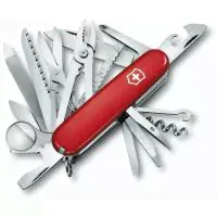 Нож многофункциональный VICTORINOX Swiss Champ red-0