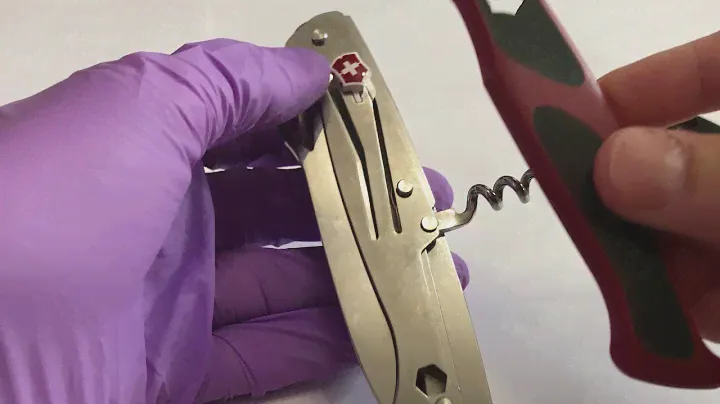 Попытка замены передней накладки у ножа Wenger Ranger на накладку от Victorinox Ranger Grip