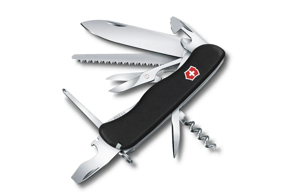 Нож перочинный Victorinox OUTRIDER (0.8513.3) 111 мм, 14 функций, черный, картонная коробка-0