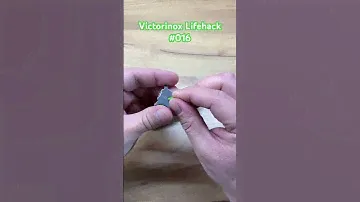 Victorinox Quattro Screwdriver & Lanyard Lifehack no. 016 #victorinox #lifehack