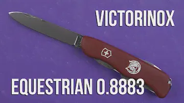 Распаковка Victorinox Equestrian 0.8883