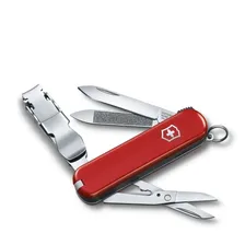Нож-брелок Victorinox Nail Clip 580 (0.6463) 8 функций, красный