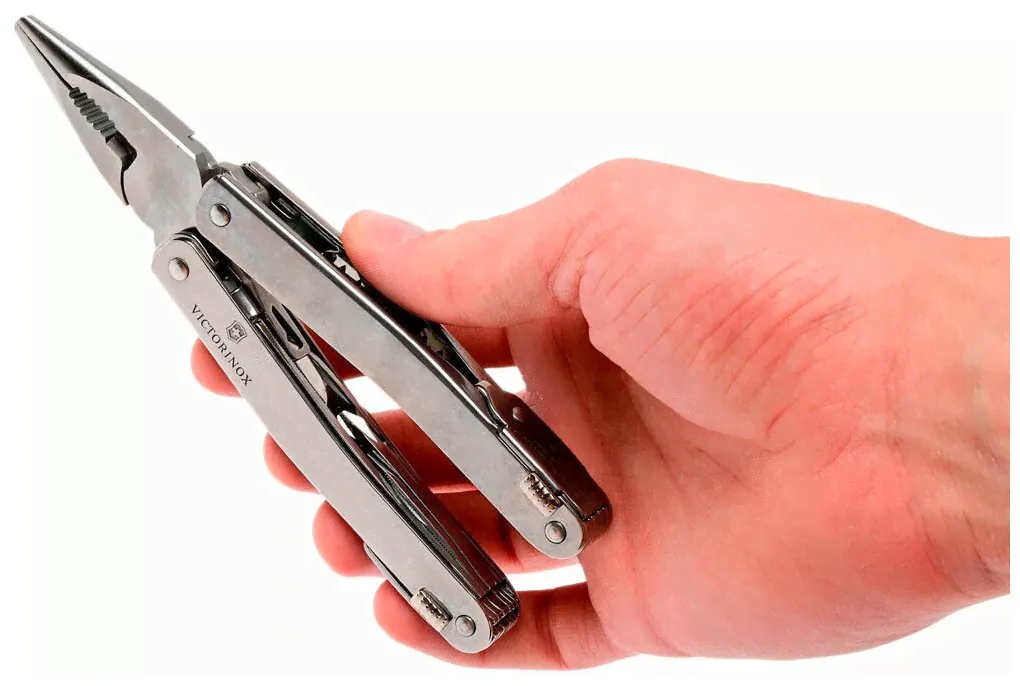 Victorinox Мультитул Victorinox SwissTool Spirit II, 105 мм, 26 функций, кожаный чехол нож / мультитул