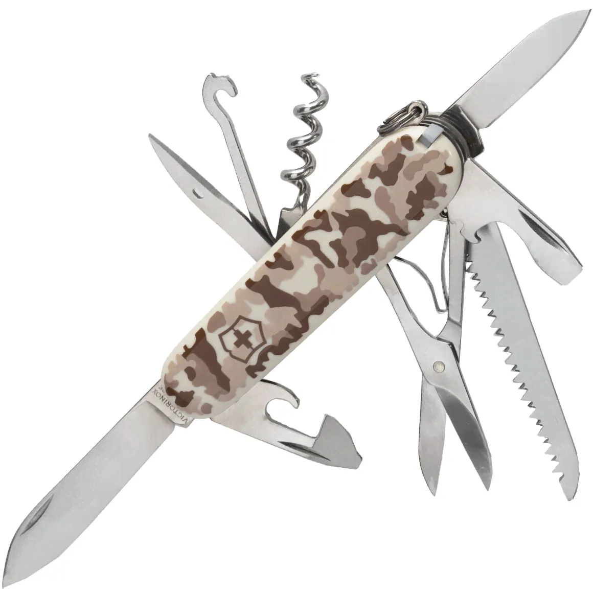 Нож перочинный Victorinox Huntsman 91 мм, 15 функций, камуфляж
