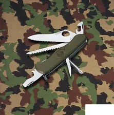 Нож перочинный Victorinox Military, пластик/сталь, зеленый (0.8461.MW4DE)
