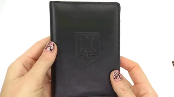Обложка для паспорта с RFID защитой Locker Pas Black Emblem