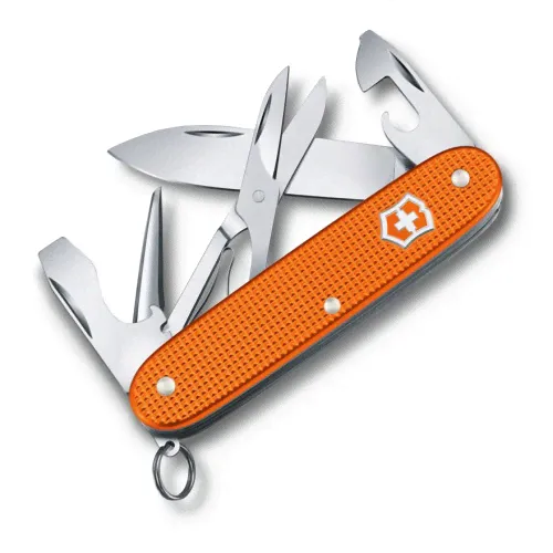 Нож перочинный, 93 мм, 9 функций, алюминиевая рукоять, оранжевый Victorinox 0.8231.L21 GS-0