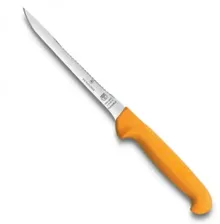 Нож кухонный "Victorinox" филейный (160 мм) Swibo с рыбочисткой 5.8448.16 Victorinox