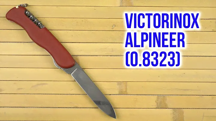 Распаковка Victorinox Alpineer 0.8323