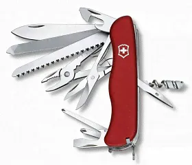 Нож перочинный Victorinox WorkChamp, пластик/сталь, красный (0.9064)