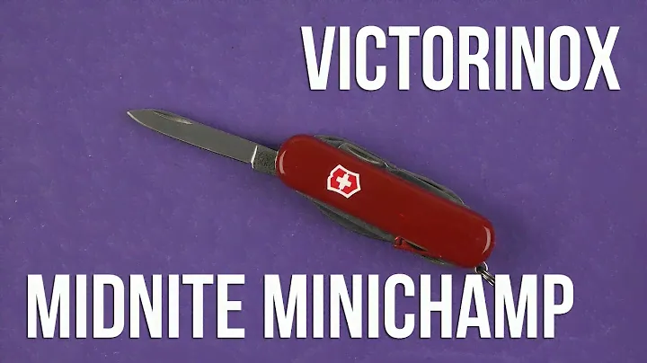 Распаковка Victorinox Midnite MiniChamp 0.6386