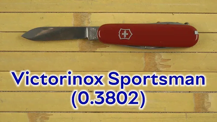 Розпаковка Victorinox Sportsman (0.3802)