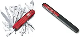 Мультитул Victorinox Swiss Champ (33 функции: металлическая пила, мини-отвертка) красный