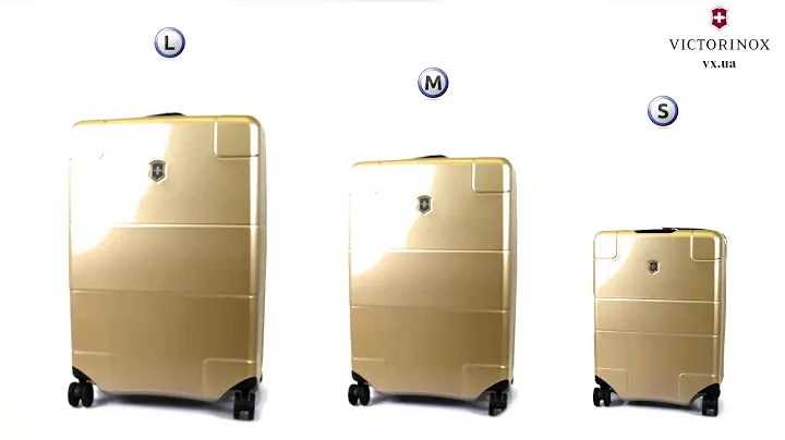 Обзор дорожных чемоданов Victorinox Travel LEXICON/Champagne Gold