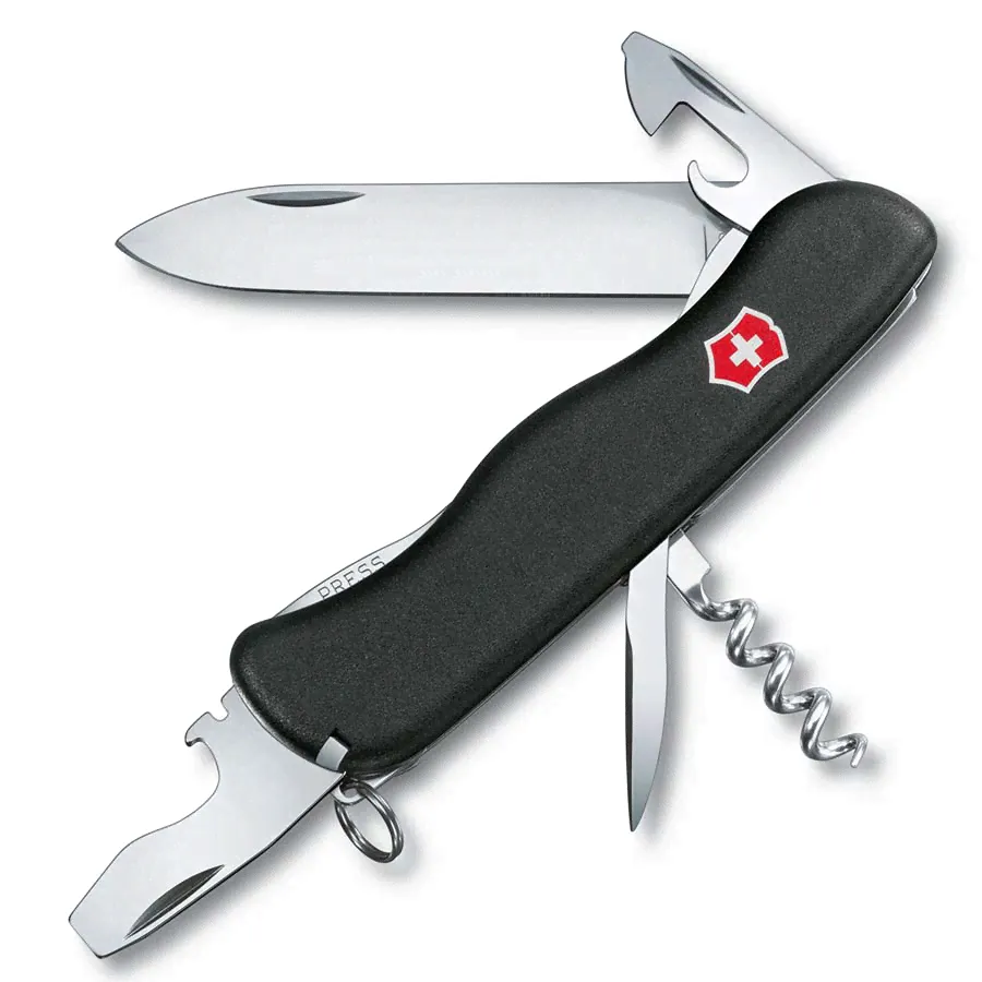 Нож Victorinox Nomad 11 функций черный-0
