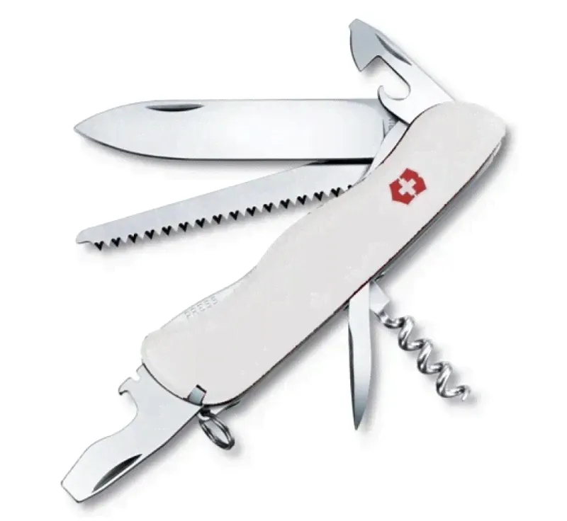 Нож VICTORINOX Forester многофункциональный белый-0