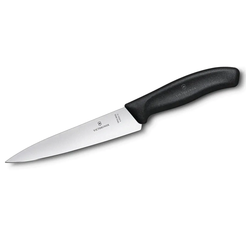 Нож кухонный Victorinox Swiss Classic (6.8003.15B) Клинок 15 см Чёрный-0