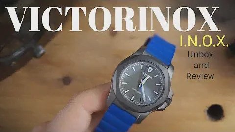 Викторинокс И.НО.КС. Распаковка Titanium и обзор самых сложных в мире часов Посмотрите INOX !!